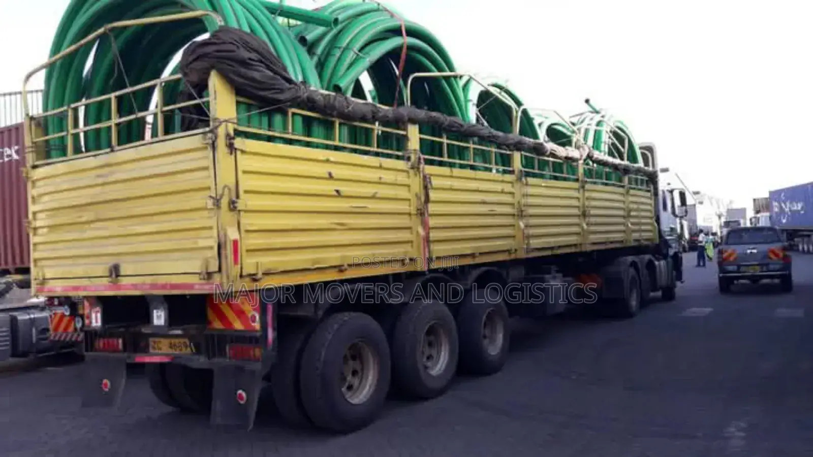 Transit. Trailers at Hand for Logistic Errands