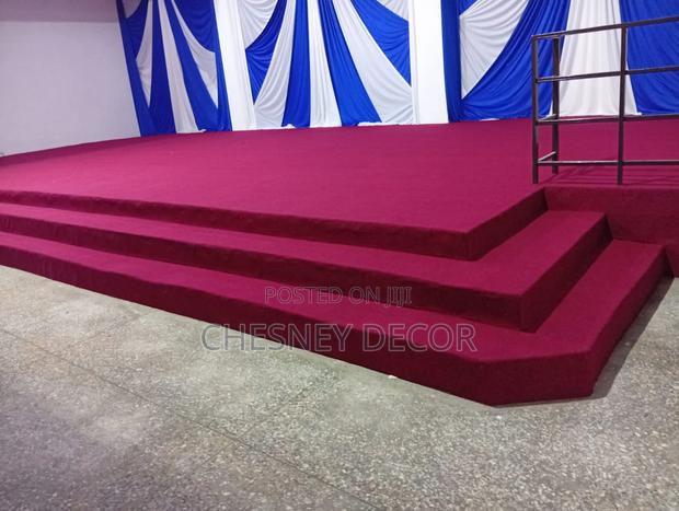 Red, Wall To Wall Carpet - thumbnail 4