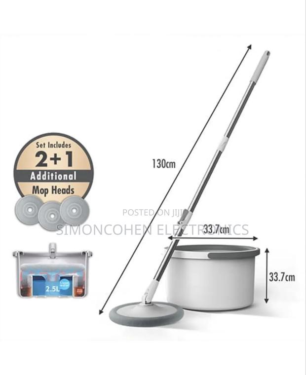 Hand-Free 360 Degrees Spin Mop With Bucket - thumbnail 2