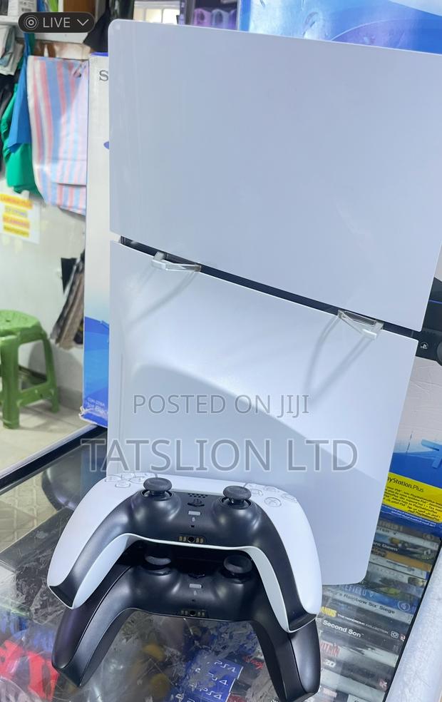 Sony Ps5 Slim Disc 1tb Used - main view