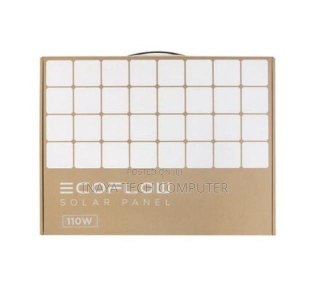 Ecoflow 110w Portable Solar Panel - main view