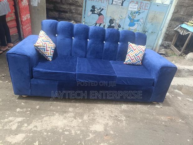 3 Seater Sofa With Throw Pillows - main view