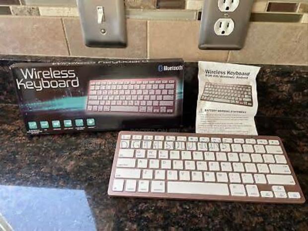 Slim Bluetooth Keyboard–Wireless Typing for Tablets, Phones - main view