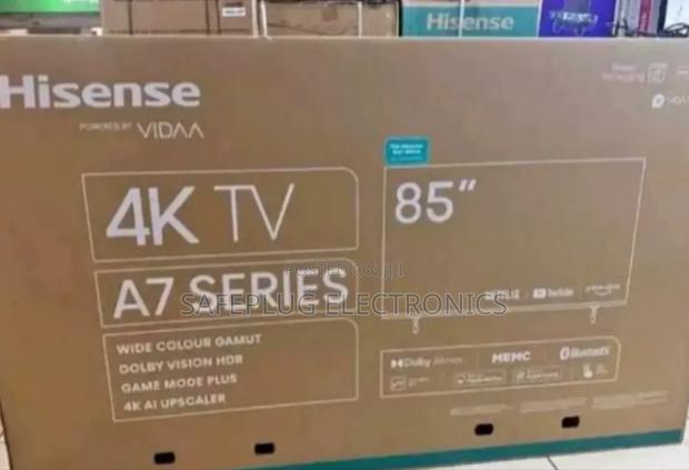 Hisense 85" Inch Smart Tv, 85a7h Uhd; Brand New