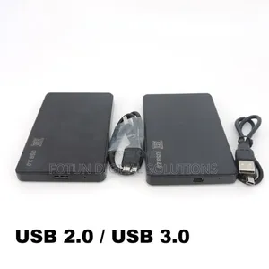 2.0 Hard Drive Case – Basic Plug Play Storage Casing
