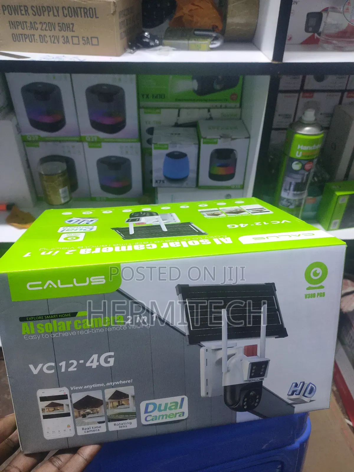 Ai Solar Camera 2 in 1 4g PTZ Support Upto 128gb Storage