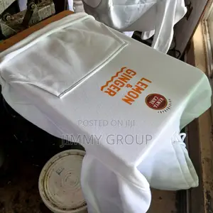Kenya Cane White Hoodies Screen Printing