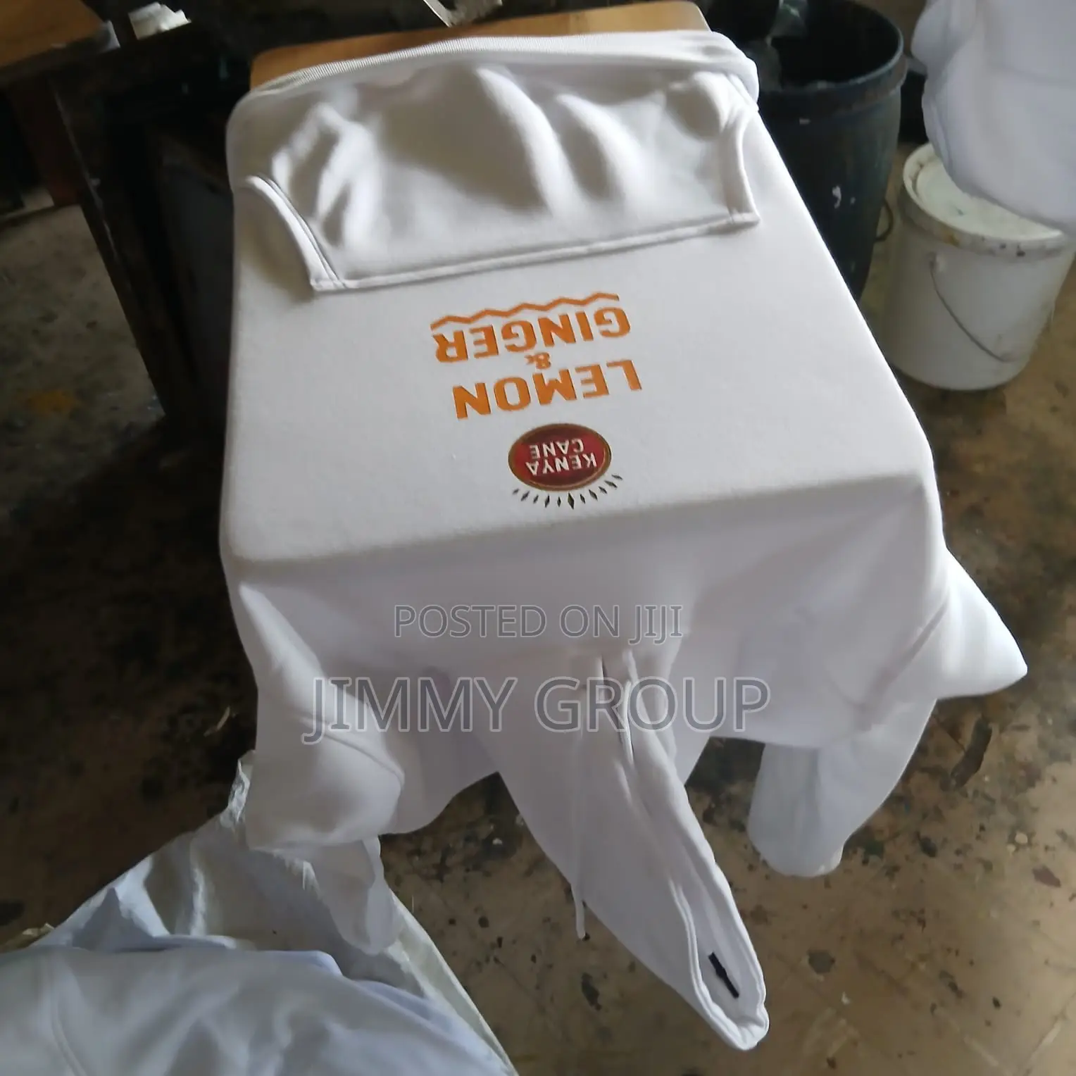 Work Well Done // Screen Printing // White Hoodies