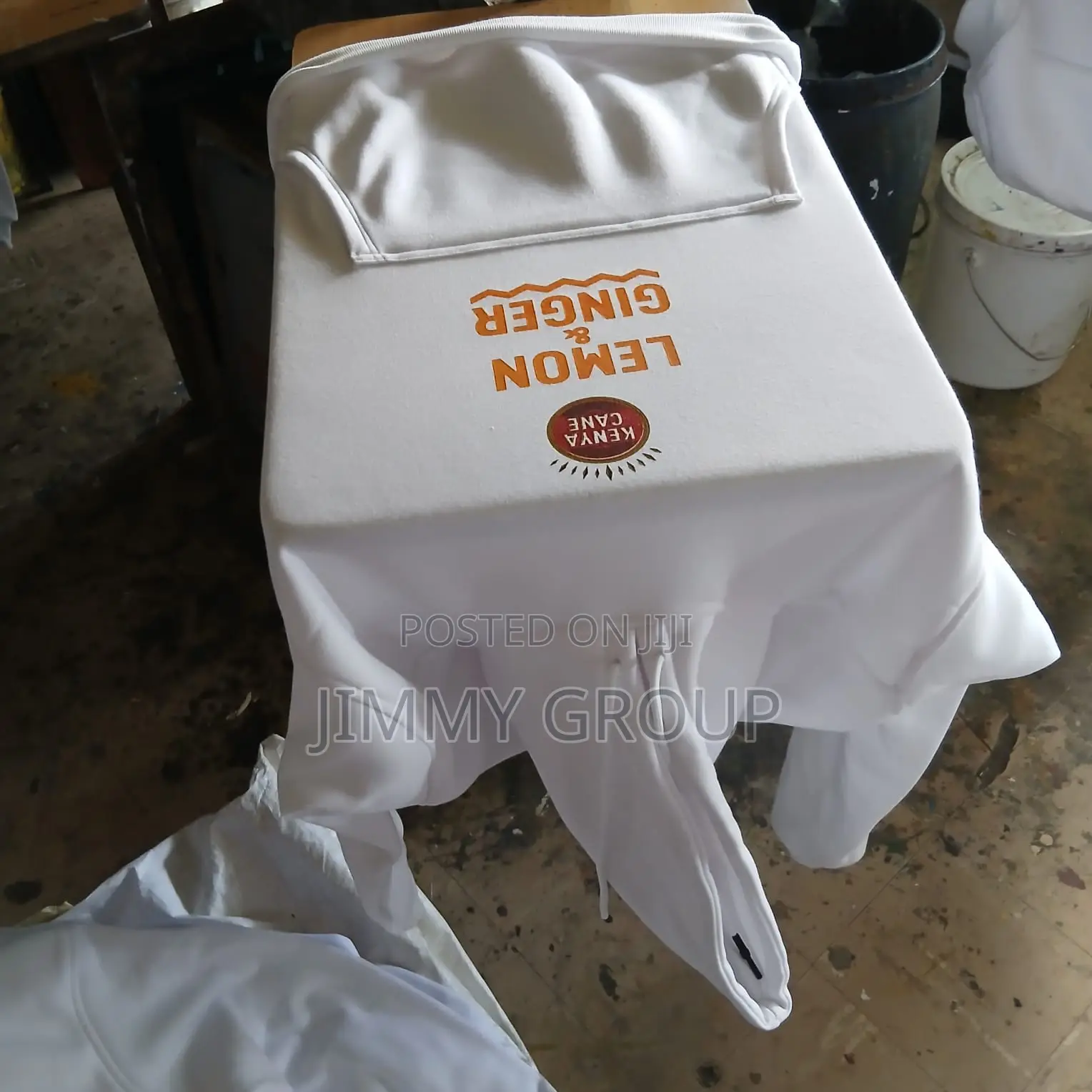 Work Well Done // Screen Printing // White Hoodies