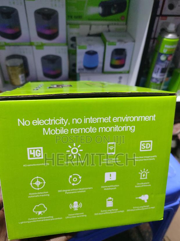 4g Solar PTZ Camera Motion Sensor Night Vision - thumbnail 3