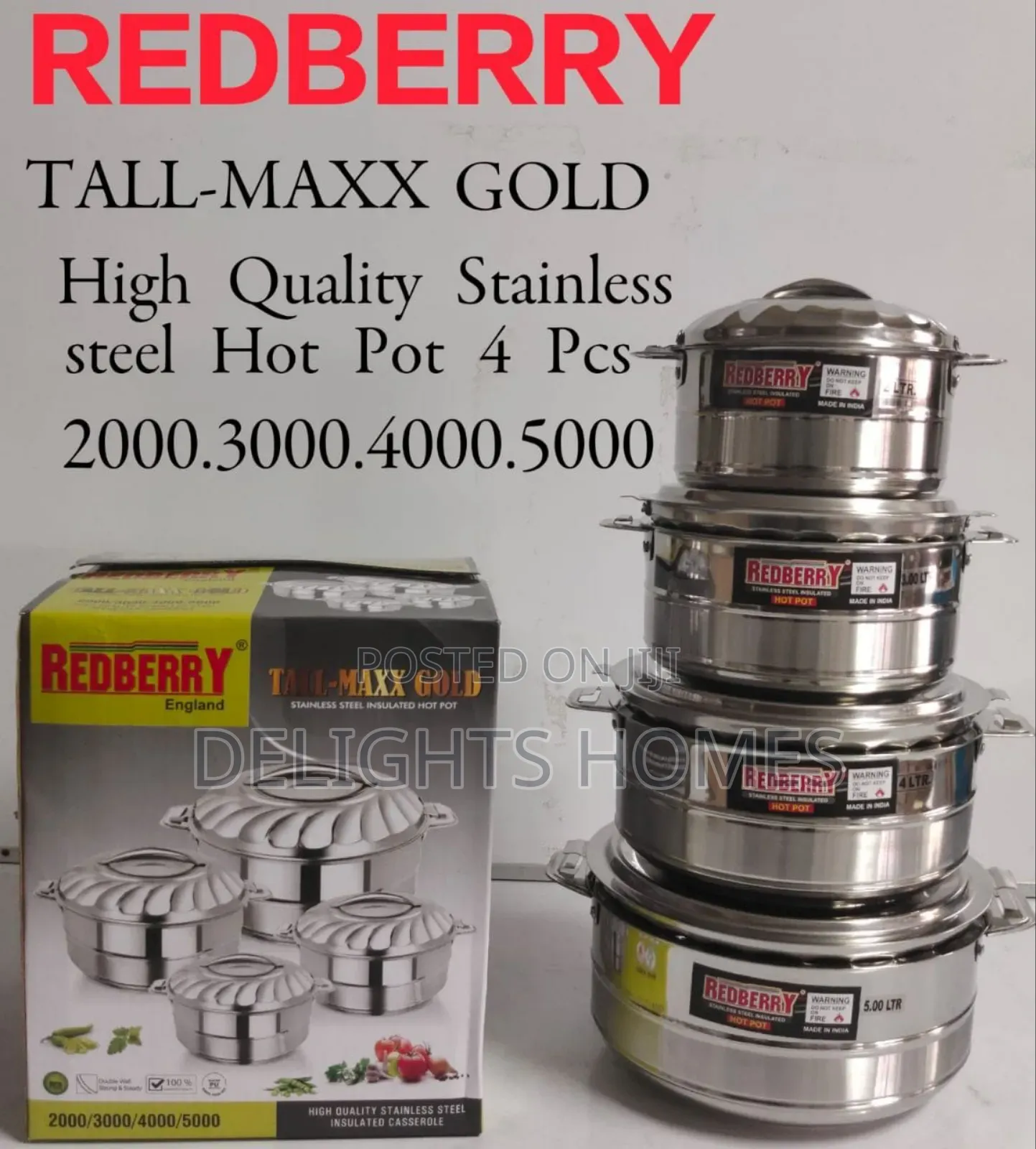 Stainless Steel Insulated Hotpot