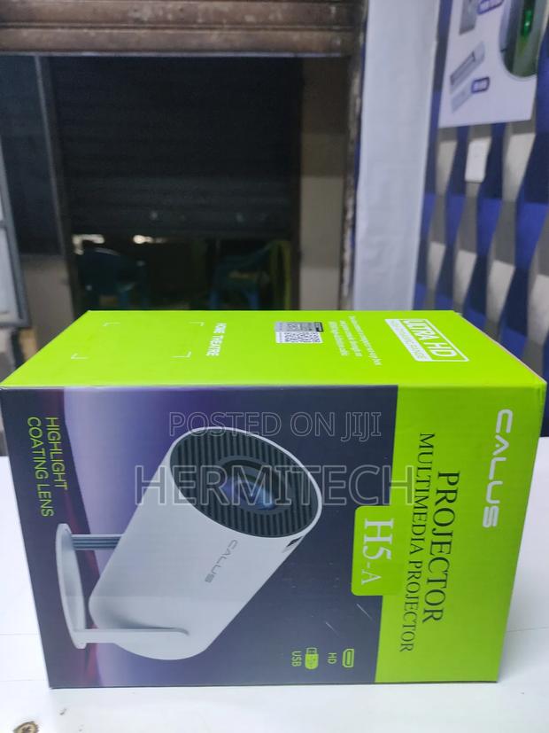 Ultra Hd Smart Android Projector Connects With Wifi - thumbnail 3