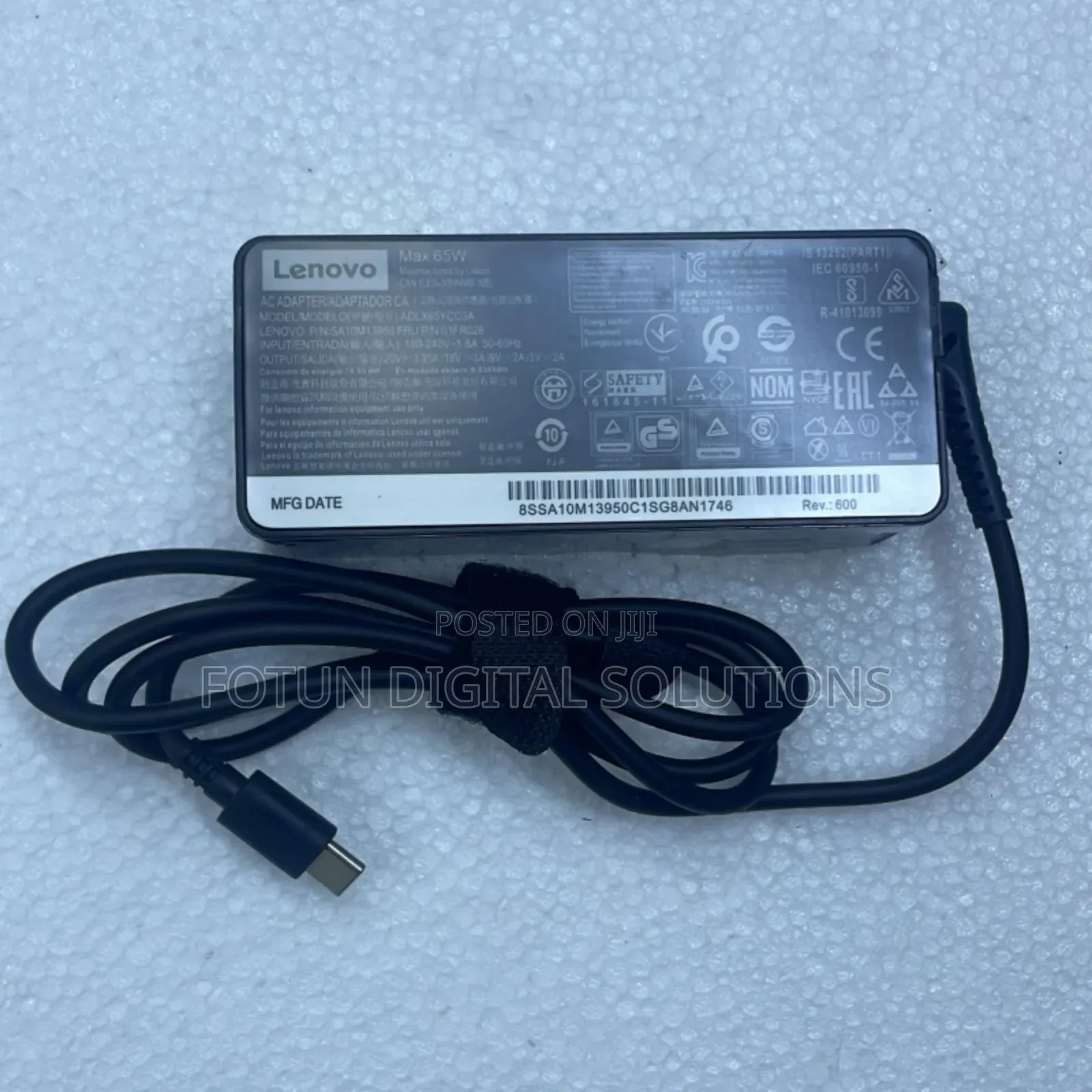 Lenovo Type-C Charger–Fast Safeusb-Adapterforlenovolaptops