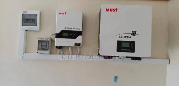 5.5kva Inverter + 5.12kwh Lithium Backup Free Installation