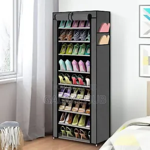 Single Shoe Rack With Cover