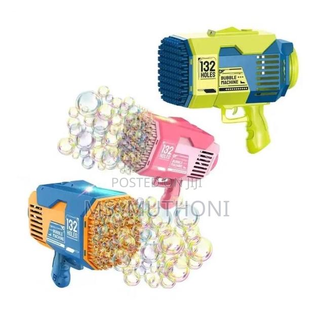 Big Size Rechargeable 132* Holes Bubble Gun - thumbnail 2