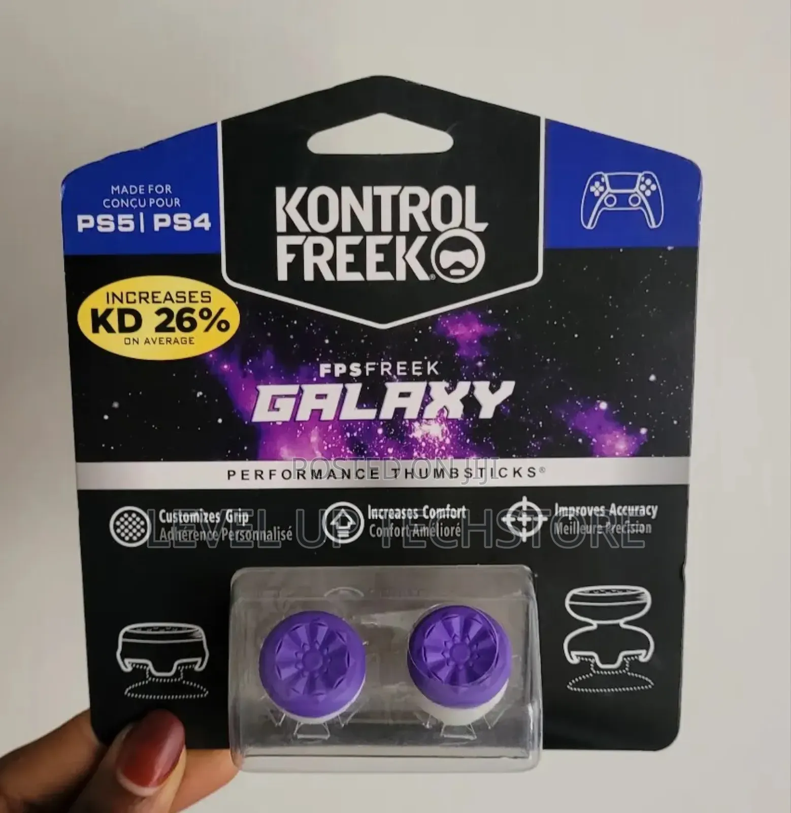 Kontrolfreek FPS Freek Galaxy Purple for Ps4 and Ps 5