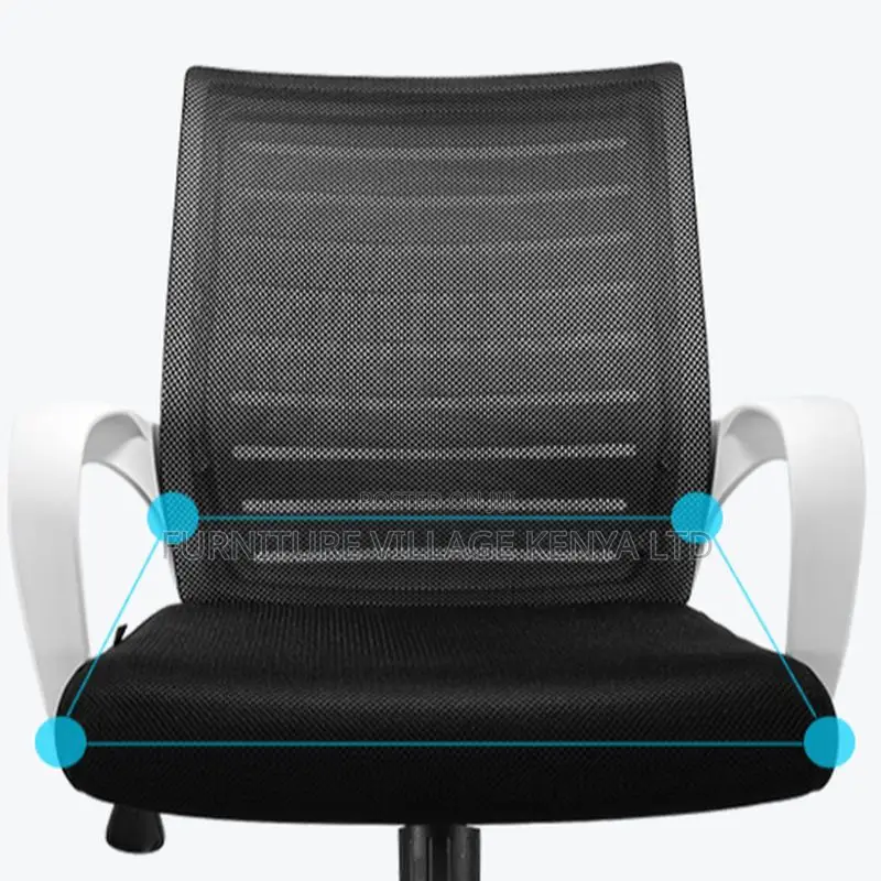 Office Chair:Sturdy Mesh Fabric Swivel Office Chair