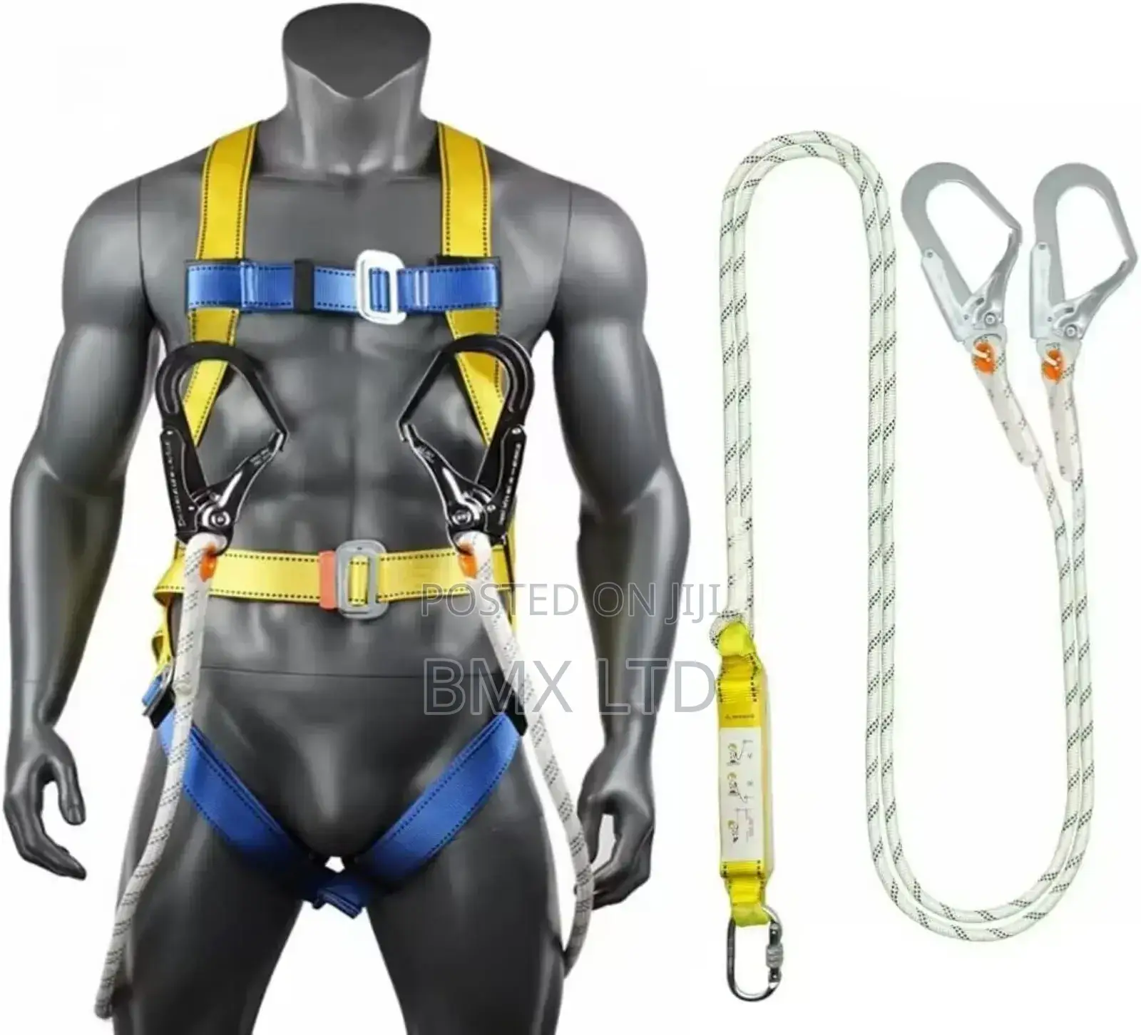 Multicolor Safety Belt Harness Full Body
