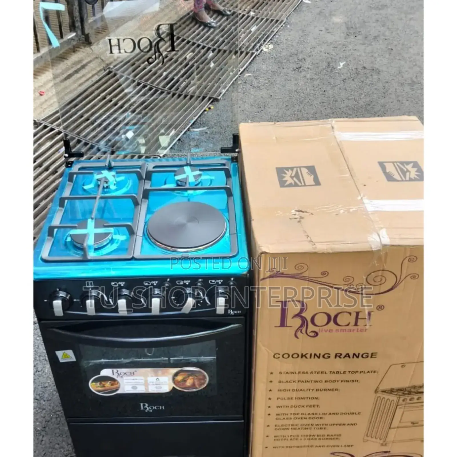 Standing Cooker !!50*55 Roch 3+1 Jet With Electric Oven