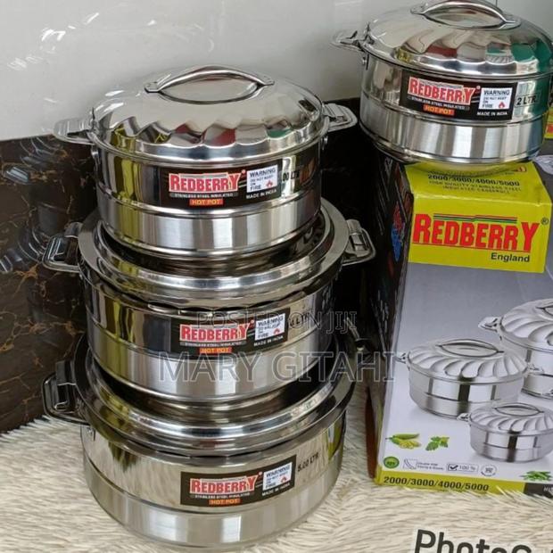 New 4set*Tall Maxx Stainless Steel Hotpots
