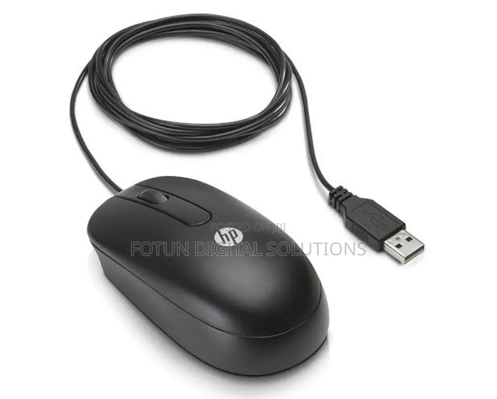 Hp Wired Mouse (Uk Used)–Smooth Scrolling Usb Connection