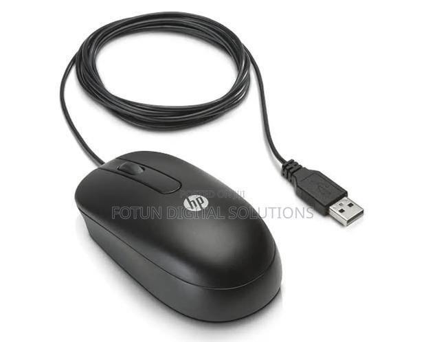 Hp Wired Mouse (Uk Used)–Smooth Scrolling Usb Connection