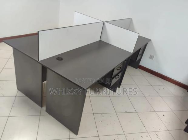 Gray Office Workstation