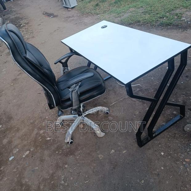 Double Frame Metallic Table - thumbnail 2