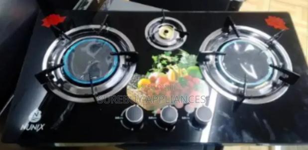 Nunix 3 Burner Infrared Cooker - main view