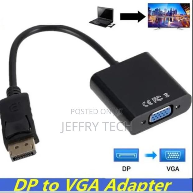 Display Port (Dp) to Vga Converter Adapter