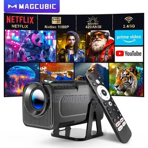 Mini Projector Portable Projector Wifi and Bluetooth