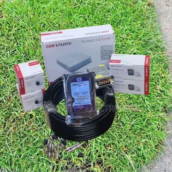 Premium Quality 4 Hikvision 2mp CCTV Cameras Full System Kit