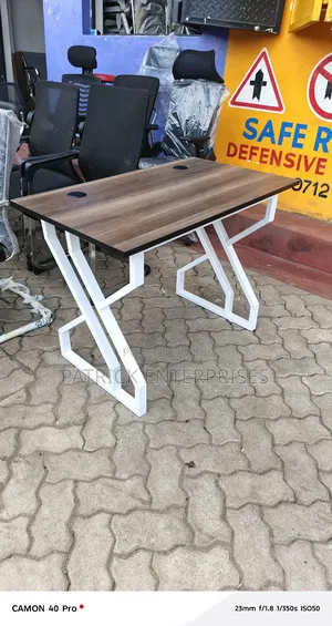Modern Metallic Office/ Home Computer Study Desk