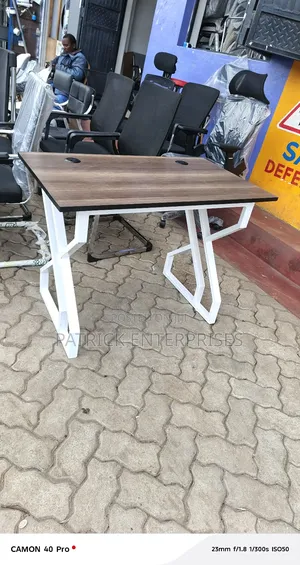 Modern Metallic Office/ Home Computer Study Desk