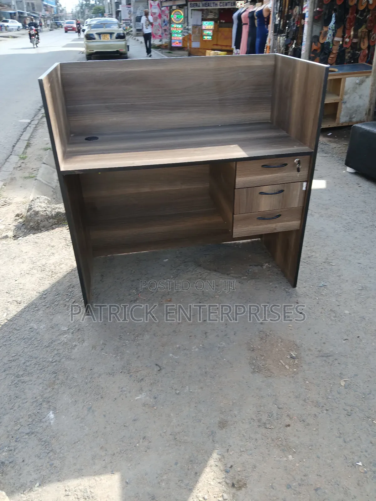 Modern Office Reception Desk