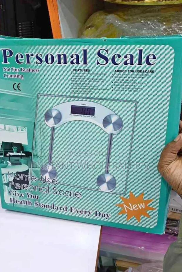 Personal Glass Bathroom Scale