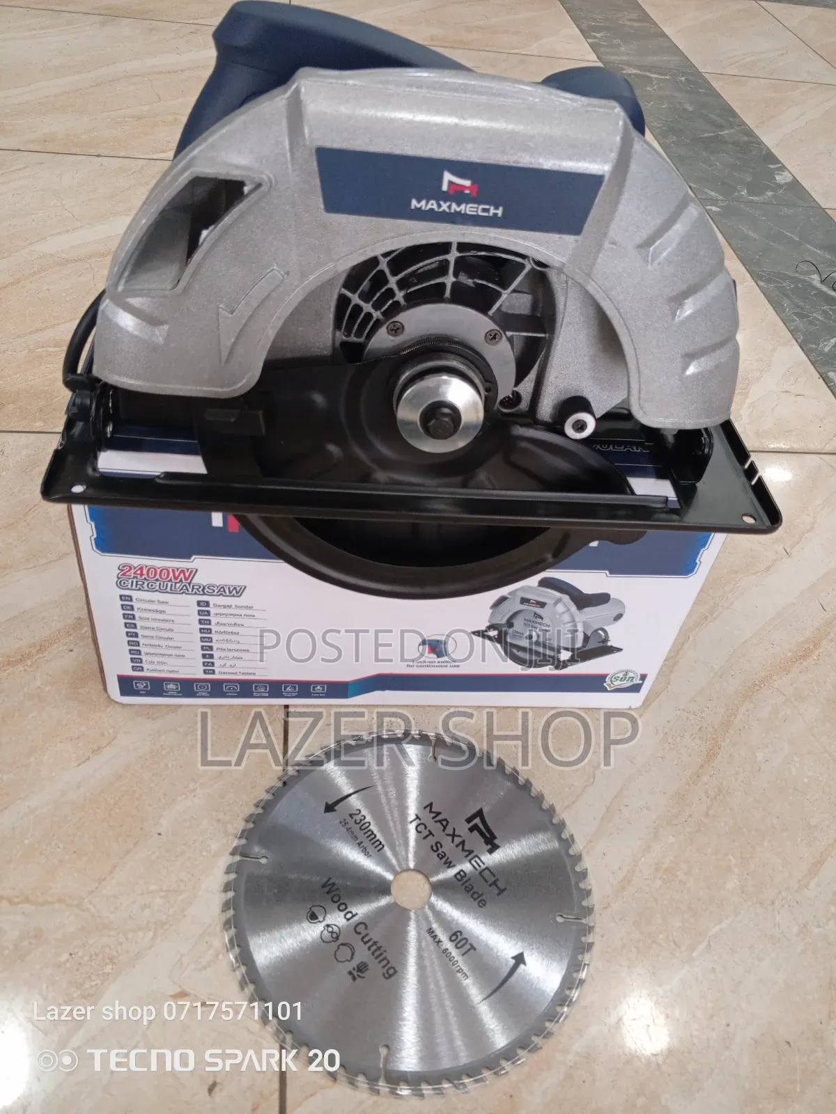 9" Circular Saw 2400w