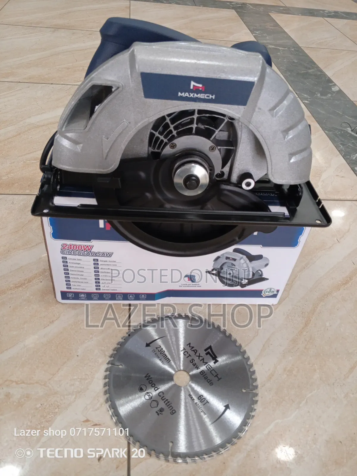 9" Circular Saw 2400w