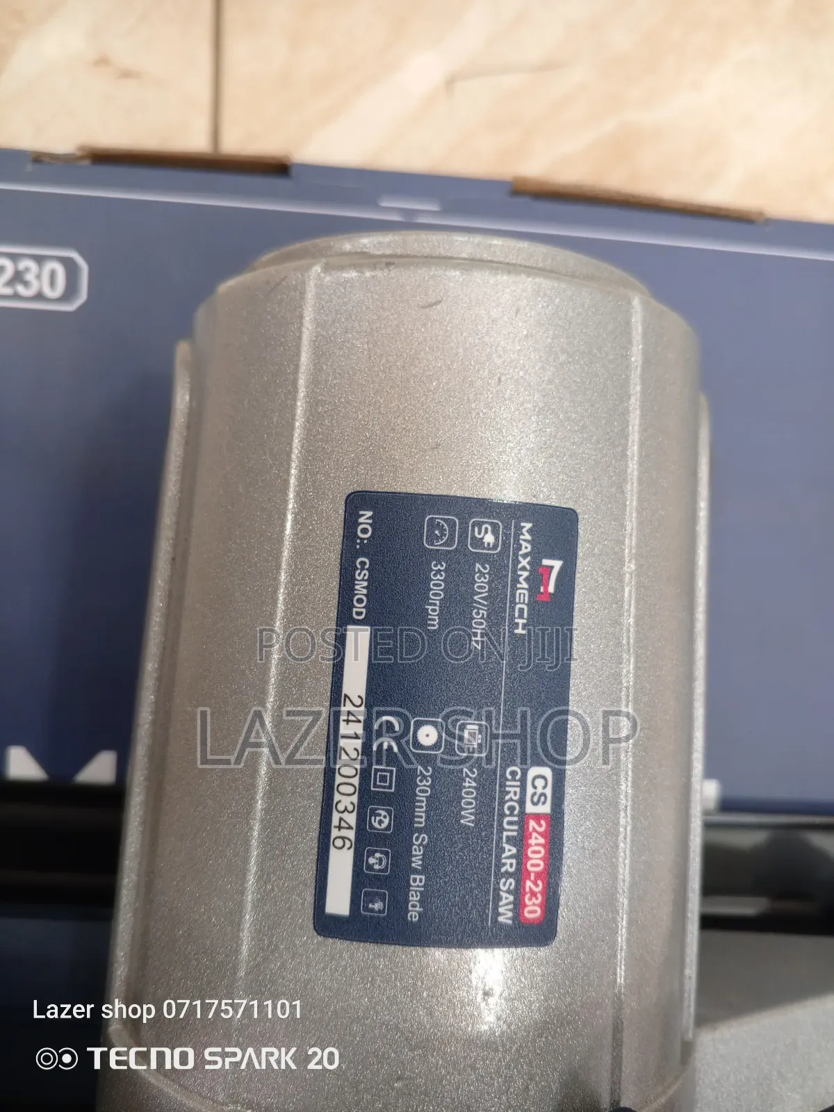 9" Circular Saw 2400w