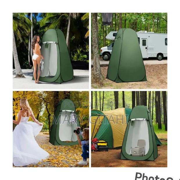 Pop Up Tent KSH Camping Shower,Dressing,Toilet Black - main view