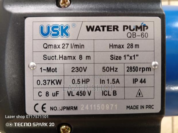 Usk Water Pump 0.5hp - thumbnail 9