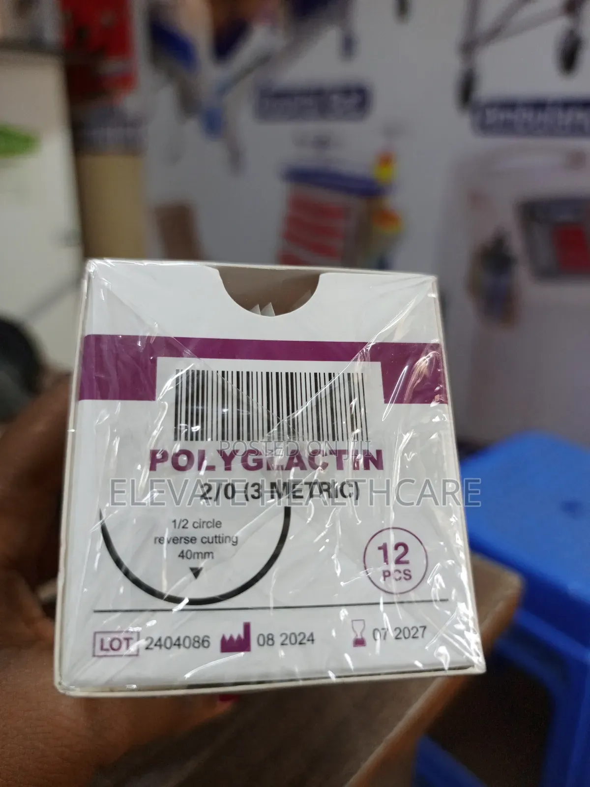 Vicryl  2/0 Reverse Cutting