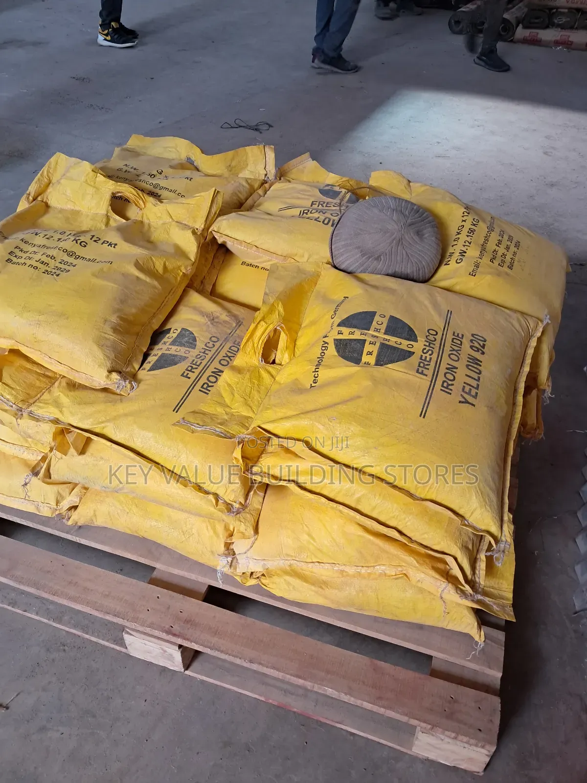 Yellow Oxide Pigment-1kg (12kgs Bag)