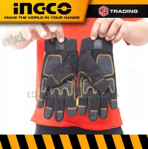 Mechanic Gloves Work Glove Ingco Hgmg02-xl Microfiber Gloves