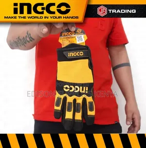 Mechanic Gloves Work Glove Ingco Hgmg02-xl Microfiber Gloves