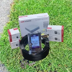 Remote Monitoring 4 Hikvision CCTV Cameras Full System Kit