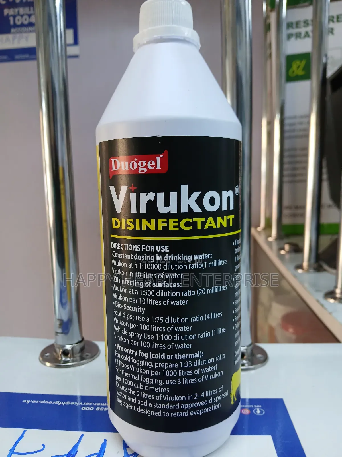 Virukon Disinfectant 1litre