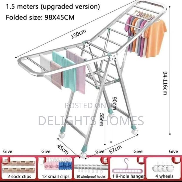 Laundry Drying Rack_ele - thumbnail 3