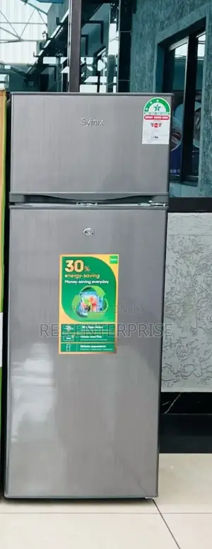 Efficient Syinix 210ltrs Double Refrigerator.